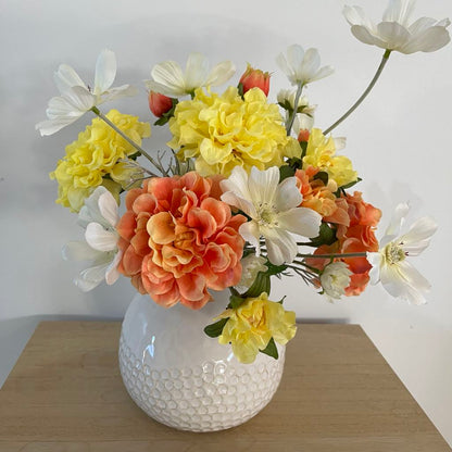 Zesty Bud Vase Arrangement