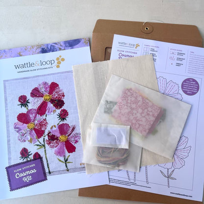 Wattle & Loop Slow Stitching Kit